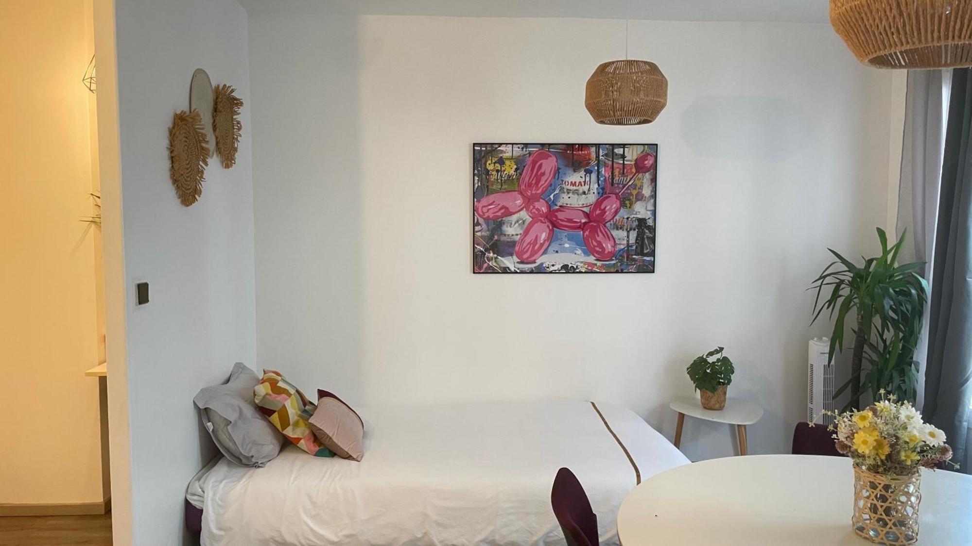 Le Pinky Bird - Paris 19 Apartman Kültér fotó